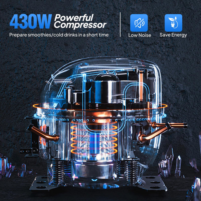 ROVSUN 4 Gallon 1 Tank 430W 110V Commercial Slushy Machine