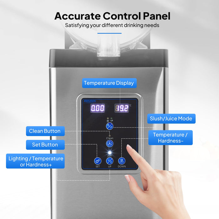 ROVSUN 4 Gallon 1 Tank 430W 110V Commercial Slushy Machine